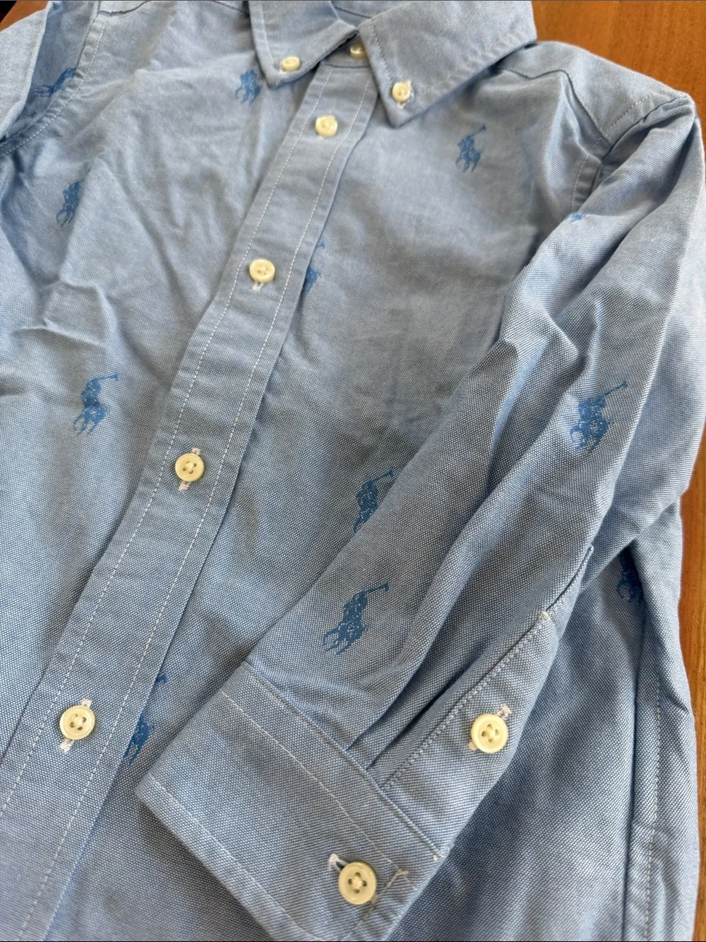 NWOT Ralph Lauren Button-Down Oxford with Pony Embroidery